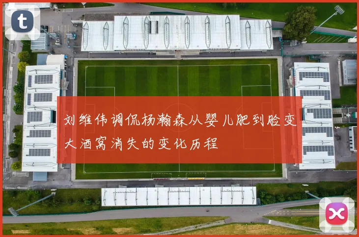 刘维伟调侃杨瀚森从婴儿肥到脸变大酒窝消失的变化历程